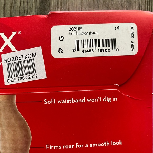 NWT Spanx Sheers Shade S4 Size G - Picture 4 of 6